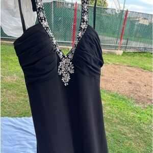 Black formal dress